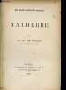 Malherbe - Collection les grands écrivains français. Le duc de Broglie