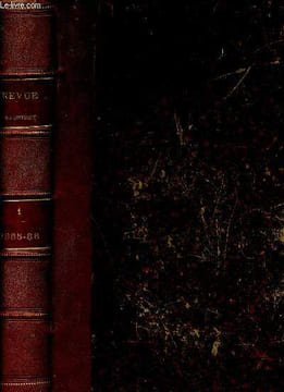 Revue illustrée - tome premier : décembre 1885-mai 1886. Dumas F. G.
