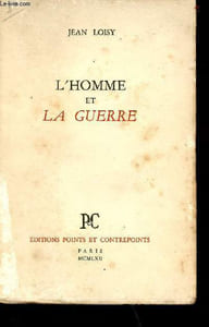L'homme et la guerre - envoi de l'auteu