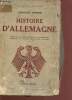 Histoire d'allemagne - collection bibliothèque historique. Pinnow Hermann