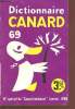 Numéro spécial du canard enchaîné - Janvier 1969 - dictionnaire canard n°69 - Sommaire : le défi américain: comment l'euro-dollar colonise l'europe, ...