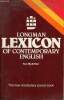 Longman lexicon of contemporary english. McArthur Tom