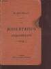 La dissertation philosophique conforme aux programmes du 31 mai 1902 - choix de sujets, plans, développement - 10e édition revue. Boirac E.