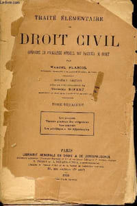 Traité élémentaire de droit civil conforme au programme officiel des facultés de droit - 10e édition - tome 2: les preuves, théories générale des obligations, les contrats, les privilèges et les hypothèques
