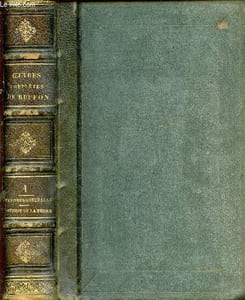 Oeuvres complètes de Buffon - tome 1: 1/ matière gébérales + 2/ théorie de la terre