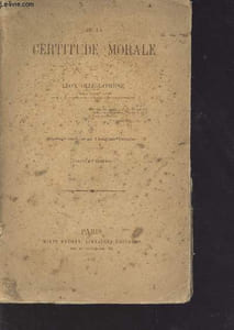 De la certitude morale - - 7é édition