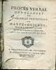 Procès verbal des séances de l'Assemblée Provinciale de Haute-Guienne, tenue à Villefranche dans les mois de Septembre & Octobre 1779 avec la ...