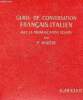 Guide conversation Français-Italien avec la prononciation figurée. Rouède P.