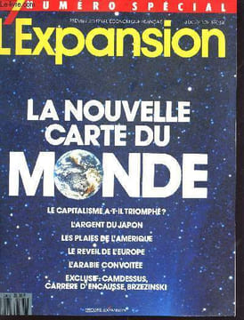 L'expansion n°390 du 18 octobre 1990 - numéro spécial - sommaire: la nouvelle carte du monde, le capitalisme a t-il triomphé?, l'argent du Japon, les ...