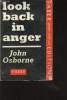 Look back in Anger - a play in three acts. Osborne John