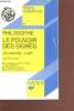 Philosophie - le pouvoir des signes - le langage, l'art - spécial bac - collection profil formation n°331. Louis Erik