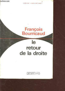 Le retour de la droite - collection liberté de l'esprit