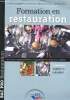 Formation en restauration Bac Pro Européen - service et commercialisation. Organisation et production culinaire - enseignement , formation , ...