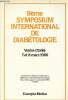 9e Symposium international de diabétologie - Venise (Italie) 7 et 8 mars 1986. Anonyme