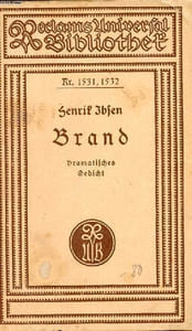 Brand - Collection Reclams universal bibliothet'n°1531,1532