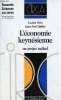 L'économie keynésienne un projet radical - Collection économie sciences sociales.. Orio Lucien & Quiles Jean-José