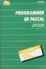 Programmer en Pascal - langage - programmation turbo-pascal,Pascal Microsoft, instructions, types de données.. David Daniel Jean & Deschamps Jean Luc