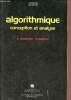 Algorithmique conception et analyse - Collection manuels informatiques masson.. G.Brassard & P.Bratley