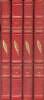 Oeuvres poétiques de Paul Verlaine - en 4 tomes (4 volumes) - tomes 1+2+3+4.. Verlaine Paul