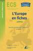 L'Europe en fiches - 5e édition - Nouveau programme module 3 - Collection comprendre et intégrer.. Malterre Jan-François & Pradeau Christian