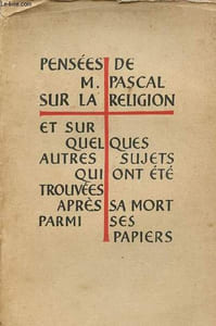 Pensées - tome 1 - édition critique.