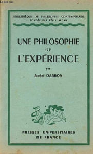 Une philosophie de l'expérience - Collection Bibliothèque de philosophie contemporaine.