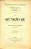 Le spinozisme - cours professé à la Sorbonne en 1912-1913 - 2e édition - Collection Bibliothèque d'histoire de la philosophie.. Delbos Victor