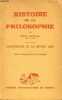 Histoire de la philosophie - Tome premier : L'antiquité et le moyen âge 2.période hellénistique et moderne.. Bréhier Emile