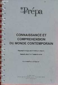 L'autre Prépa connaissance et compréhension du monde contemporain - cours - édition 2022/2023.