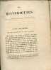 Les historiettes de Tallemant des Reaux - Volume 1 - 3e édition entièrement revue sur le manuscrit original et disposée dans un nouvel ordre.. MM.de ...