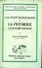 L'activité rationaliste de la physique contemporaine - Collection bibliothèque de philosophie contemporaine - envoi de l'auteur.. Bachelard Gaston