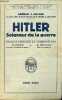 Hitler Seigneur de la guerre - Collection de mémoires, études et documents pour servir à l'histoire de la guerre.. Général F.Halder