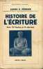 Histoire de l'écriture - Collection bibliothèque historique.. G.Février James