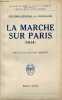 La marche sur Paris (1914) - Collection de mémoires, études et documents pour servir à l'histoire de la guerre mondiale.. Colonel-Général A.Von Kluck