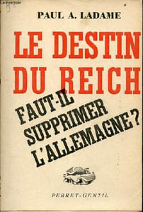 Le destin du Reich faut il supprimer l'Allemagne ?