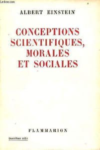Conceptions scientifiques, morales et sociales.