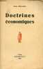 Doctrines économiques.. Chevalier Jean