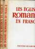 Les églises romanes en France - En 2 tomes (2 volumes) - Tomes 1 + 2 - Collection Pierres sacrées n°2-3.. Gieure Maurice