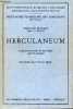 Herculaneum - Ministero della pubblica istruzione - guide books to museums and monuments in italy - third revised and up to date edition.. Maiuri ...
