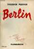 Berlin - Collection la rose des vents.. Plievier Theodor