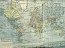 Une carte dépliante en couleur - Europakarte masstab : 1 : 5 000 000 1940 mitgliederausgabe süd-nord - dimension 89 x 116 cm.. Collectif