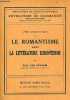 Lère romantique - tome 1 : le romantisme dans la littérature européenne - Collection l'évolution de l'humanité sythèse collective.. Van Tieghem Paul