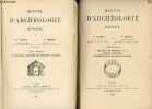 Manuel d'archéologie romaine - En 2 tomes (2 volumes) - tomes 1 + 2 - tome 1 : les monuments,décoration des monuments,sculpture - tome 2 : décoration ...