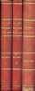 Histoire de dix ans 1830-1840 par Louis Blanc en 2 tomes (2 vols) tomes 1+2 + Histoire de huit ans 1840-1848 faisant suite à l'histoire de dix ans (1 ...