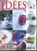 Idées magazine n°6 septembre-octobre 2004 - 30 idées déco pour la table - pratique tablier à pois - technique porcelaine peinte - broderie carnet ...