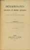 Déterminants équations et formes linéaires à l'usage des élèves de mathématiques spéciales.. L.Massoutié