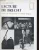 Lecture de Brecht suivi de pédagogie et forme épique - seconde édition revue et corrigée.. Dort Bernard