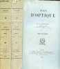 Traité d'optique - En 2 tomes (2 volumes) - tomes 1 + 2.. M.E.Mascart