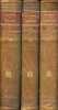 Cours d'analyse mathématique - En 3 tomes (3 volumes) - Tomes 1+2+3 .. Goursat Etienne