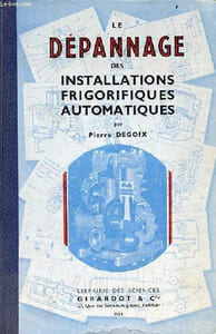 Le dépannage des installations frigorifiques automatiques.